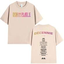 Camiseta gráfica del rapero Jul para hombre y mujer, ropa de moda Hip Hop, camiseta casual de alta calidad, algodón, manga corta, estilo oversize - Color 16 - Ver 6