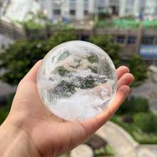 30-50毫米黑曜石球：天然黑色石英水晶球，适用于疗愈、能量疗法和收藏 - 黑色 - 查看 23