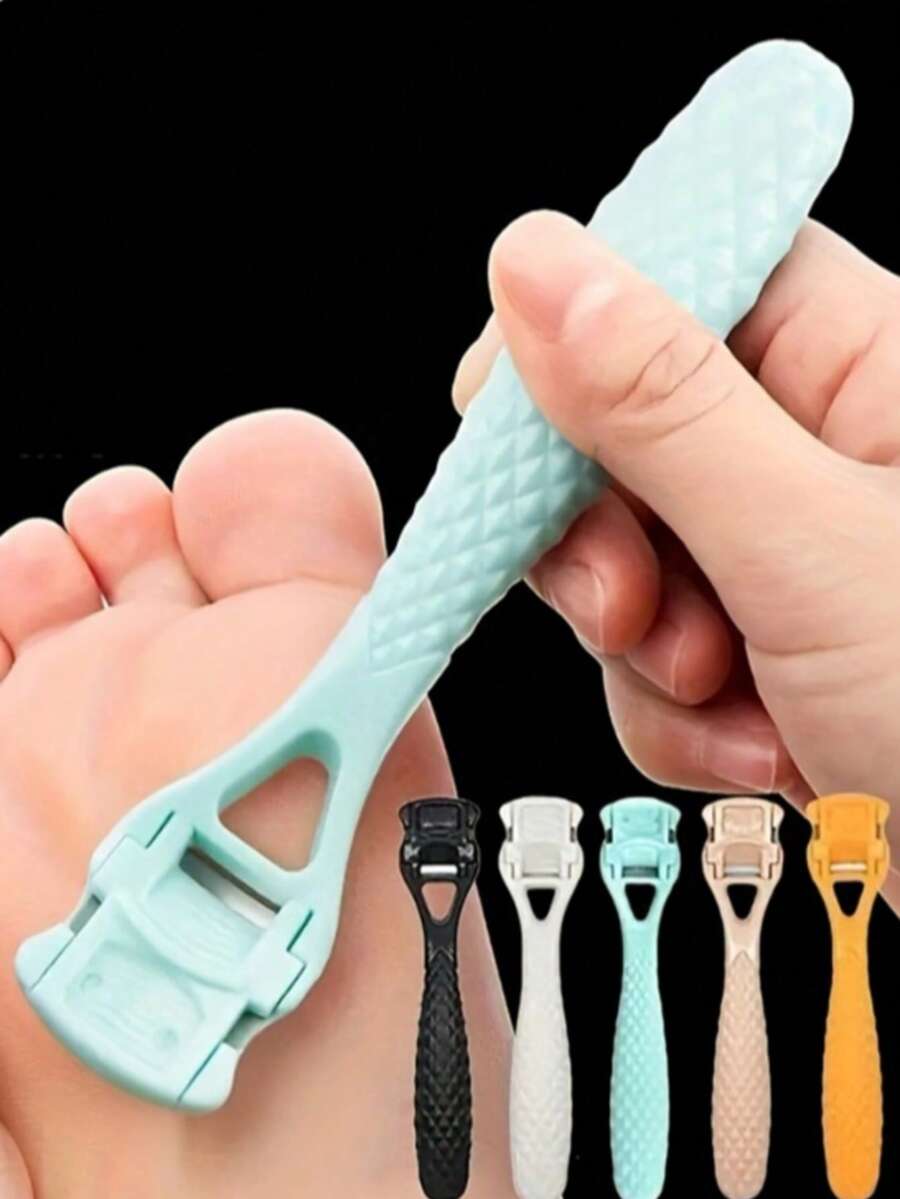 1件裝足部刮皮器,足部修剪工具,可用於去除死皮與繭皮,足部磨腳石、腳跟刮皮器,足部皮膚去除工具,居家足部護理個人護理工具,足部刮皮器,足部修剪工具,腳跟刮皮器,足部磨腳石,死皮去除器 - 多色 - 查看 1