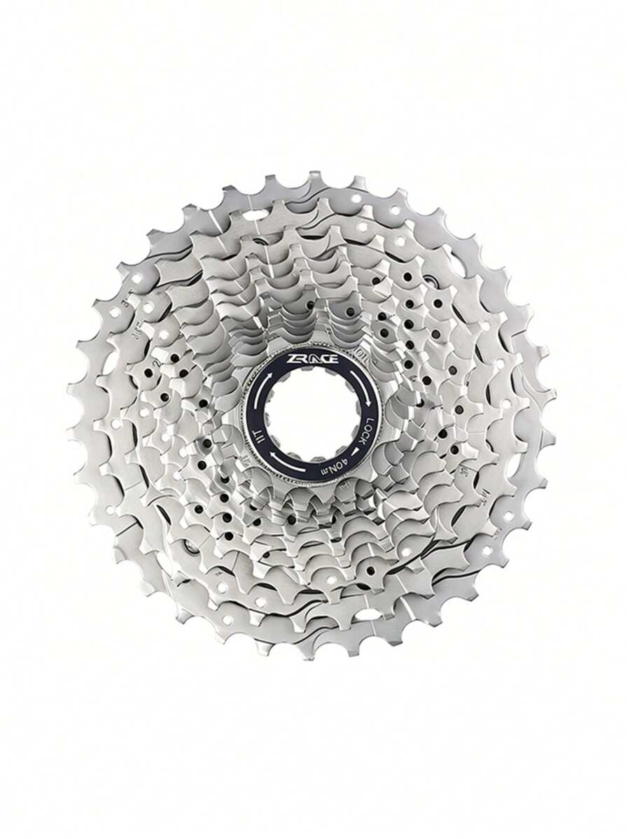 ZRACE 10-Speed Bicycle Cassette 11-32T / 28T / 34T / 36T – Road Bike Compatible With Tiagra ZEE SAINT - Silver - View 1
