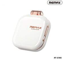 REMAX Magnetic Phone Fill Light With Built-In Makeup Mirror, 360° Rotation, 750mAh Long Battery Life, 3-Color Adjustable Warm/Cool Light, Portable Selfie & Live Streaming Light - White - View 7