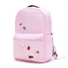 Nike Unisex Backpack New Travel Sports Backpack Student School Bag Laptop Bag Size: 43*30*15cm - Pink/Black - View 4