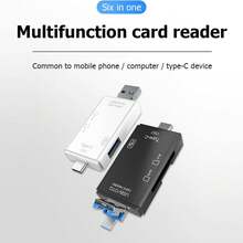 Lector Tarjetas Memoria Para Sd,tf,usb Tipo C,micro Usb,otg - B - Ver 7