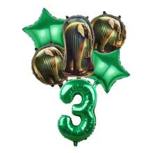 WPETLE Shanhaijing Italian Brainrot Character Lirilì Larilà Meme Balloon Set, Weird Fantasy Creature Foil Balloons With Number 1-9, Birthday Party Decorations For Kids - Lirilì Larilà - View 4