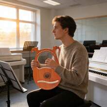 eusmeyusnt Instruments de Musique à Cordes - Couleur du bois - Voir 4