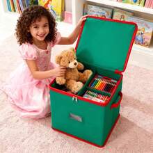 64Grid Baubles Storage Box Christmas Balls Storage Xmas Tree Decorations Organizer Bauble Storage Divider Toys Storage Box - 1 - View 3