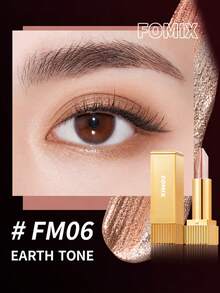 FOMIX Stik Perona Mata Dua Warna, Pena Rias Mata Berkilau Mutiara dengan Pigmentasi Tinggi, Gradien Dua Warna Sekali Sapuan, Formula Halus dan Mudah Dibaurkan, Aplikasi Cepat, Perona Mata Tahan Lama, Cocok untuk Pemula, Ideal untuk Riasan Sehari-hari dan Pesta - Warna tanah - View 7