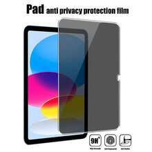 Yezodawee Privacy Screen Protector For IPad 10 (2022) 10.9 Inch And IPad 11 (A16 2025) 11 Inch, Anti-Glare, Privacy Filter; Privacy Tempered Glass Screen Protector For IPad 8/7 Gen (10.2 Inch), Sensitive Touch, Anti-Fingerprint, Compatible With Protective Case, Single Pack, High Sensitivity, Bubble-Free, Easy Installation, Black Safety Screen - 1pc - View 1