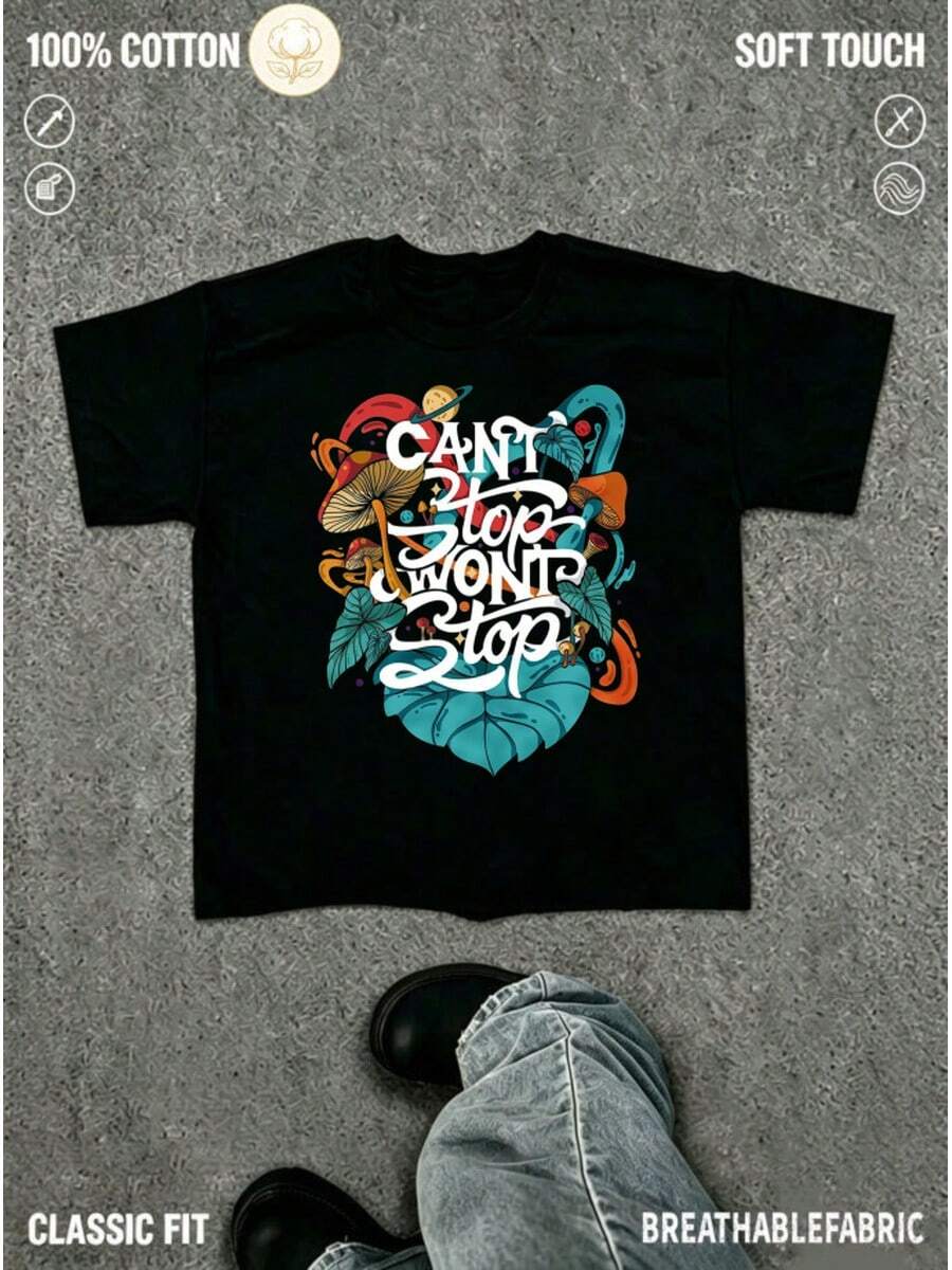 Camisetas de hombre - negro - Ver 1
