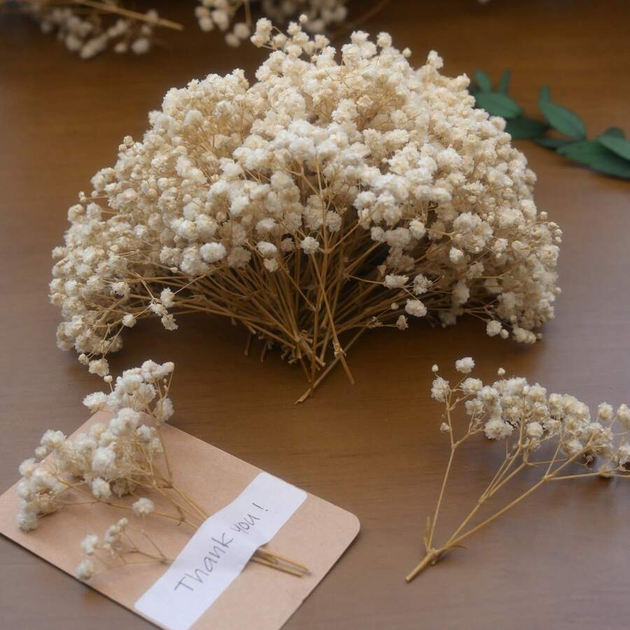 15/50/100/150/300pcs Mini Baby's Breath And Other Artificial Flowers ...