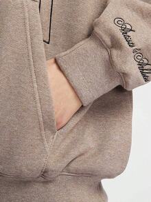 Nike/Authentic New Women's French Terry Hooded Pullover Sweatshirt HQ5888-233 - HQ5888-233 - View 5