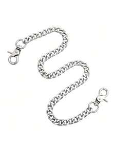 Multi-Layer Key Chain, Punk Pants Chain, Motorcycle Riding Jeans Accessory, Hip Hop Belt, Bicycle Leg Chain, Unisex Heavy Metal Chain, Cool Vintage Jeans Chain, Punk Accessory Gift, Suitable For Men And Women - Punk Style Cool Metal Pants Chain for Men and Women - View 12