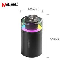 KELEEL 3合1智能車用香氛擴香機，附星空投影，多種操作模式（加濕器+香氛+氛圍燈），車用空氣清新機，精油擴香機，自動啟動/停止，彩色LED環形燈，USB供電，適用於汽車/辦公室/浴室/臥室/寵物房 - [3合1]星空燈+LED氣氛燈+香薰加濕器 - 查看 12