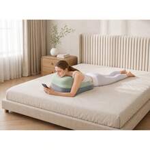 Bed Blankets & Towel Blankets - 灰色 + 聚酯纖維混紡 + 記憶海綿 - 查看 8