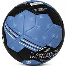 Bola Handebol Kempa React H2 Oficial Treino Jogo - Azul/Preto - Visão 5