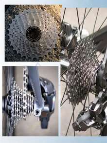 ZRACE 10-Speed Bicycle Cassette 11-32T / 28T / 34T / 36T – Road Bike Compatible With Tiagra ZEE SAINT - Silver - View 10