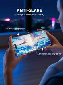 2片裝 [2026新款] 磨砂螢幕保護貼，相容 iPhone 18 Pro/18 Pro Max/17 Pro Max/17 Pro/17/17e/16 Pro Max/16 Pro/16/16e/15 Pro Max/15 Pro/15/14 Pro Max/14 Pro/14/13 Pro Max/13 Pro/13/12 Pro Max/12 Pro/12/11 Pro Max/11 Pro/11/XR/XS/X/8/7，高清透明防刮無氣泡、抗碎易安裝，相容手機殼，適合女性與男性的禮物 - 無色 - 查看 6