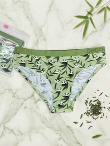 3pcs Soft Modal Full Coverage Panties, Women's Breathable Elastic Low Waist Underwear, Individually Packaged - Multicolor - View 6