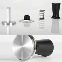 4-Piece Set 51mm 53mm 58mm Espresso Tamper Barista Coffee Tamper With Calibrated Spring Loaded Stainless Steel Tampers - Flat 4-piece Set - View 4