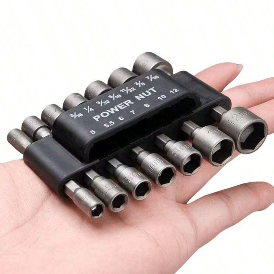 14pcs Screwdriver Socket Set With Extension Adapter - 14 Pcs - View 1