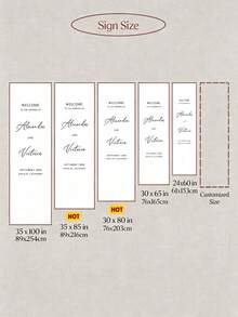 Personalized Sheer Lace Wedding Welcome Sign, Romantic Boho Ceremony Decor, Custom Banner - Multicolor - View 9