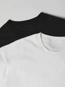 Women T-Shirts - 黑色 - 查看 4