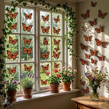 60pcs 3D Butterfly Decorative Stickers For Home And Party Decor - Butterfly - View 4