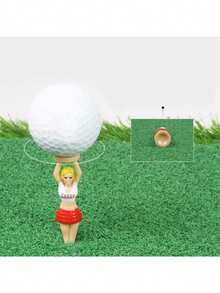 1pc Bikini Lady Golf Tee, Personalized Fun Golf Tee Accessory - Multicolor - View 2