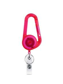 1pc Anti-Theft Metal Retractable Keychain, Elastic Keychain, Keychain Accessories, Car Keychain, Men's Keychain, Nurse/Office/Student ID Badge Holder, Carabiner, Car Keychain, Suitable As Friend Gift, Party Gift. - Multicolor - View 11