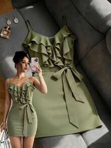 Dirndl Dresses - Green - View 1