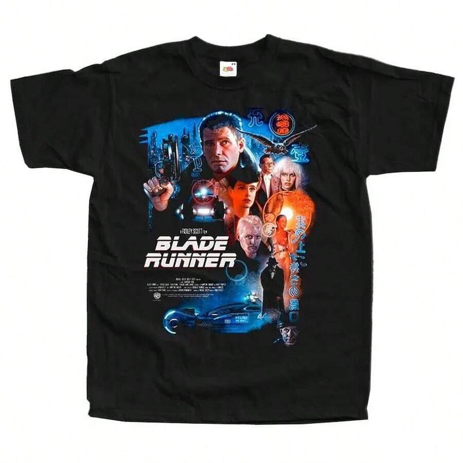 Men T-Shirts - 黑色 - 查看 1