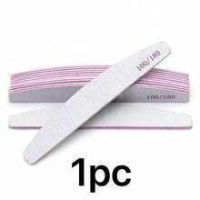 10/5/1pc Gray Professional Curved Nail File 100/180 Grit, Manicure Supplies, Manicure Tools, Nail Art Tools, Back To School, Nails, Nail Extension Tools - A - View 7