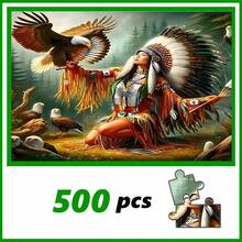 500pcs/1000pcs Adult Large Puzzle Gift, Family Interactive, Puzzle DIY Home Decor, Premium Family Fun Puzzle Designed For Birthday, Valentine's Day, Mother's Day, Thanksgiving, Easter, Halloween, Christmas, Gift Giving, Highly Favored By Puzzle Enthusiasts - Multicolor - View 9