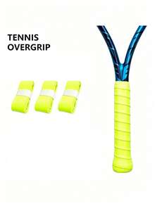3/5/10pcs Super Comp Racquet Tennis Grip Tape, Anti-Slip Wear-Resistant Absorbent Overgrip, Outdoor Training Replacement Grip, Universal Padel, Badminton, Tennis Racket Sports Accessories - Multicolor - View 24
