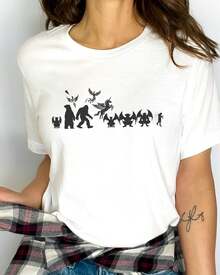 Women T-Shirts - 白色 - 查看 1