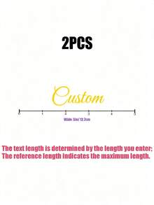 Customized Name Label Stickers, 3-6 Inch Waterproof Vinyl Stickers, Customizable Holographic Name Labels For Water Bottles And Gift Box Decorations, Handwritten Calligraphy Glitter Name Stickers - Multicolor - View 42