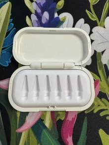 Replacement Pencil Tip Storage Box, Compatible With Apple Pencil Pro, Fine Metal Tips For Apple Pencil 2nd Gen And 1st Gen/Apple Pencil USB-C, Wear-Resistant Precision Control Tip Set, Birthday Holiday Gift Box Pencil Accessories For Mother, Family, Friends - Multicolor - View 6