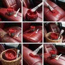 Leather Repair Agent Can Repair Cracks, Holes And Tears On Furniture, Shoes And Handbags - White - View 6