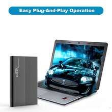 2TB USB 3.0 Portable External Hard Drive - 2.5" High-Speed Data Transfer, Durable & Stable, Ideal For Laptops, Desktops, And PCs, Compatible With Windows 7-11/IOS Systems, PC Backup Storage|Sleek Black Design|Sleek Storage Design - View 6