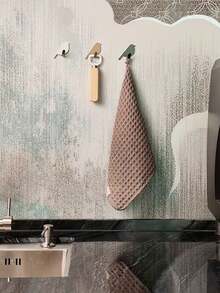 [Bird-Shaped Hook] 2pcs Towel Hook, Vertical Bird-Shaped Hook, Key Rack, Wall Hook, Bathroom Clothing Hook, Door Hook, Suitable For Home And Office - Multicolor - View 5