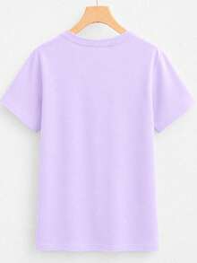 Women T-Shirts - Lila - View 2