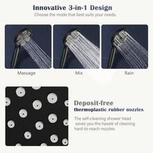 Rain Shower Set Without Fittings, Shower System With Shower Head, Stainless Steel Shower Column, Overhead Shower Set,  Round Shower Head 25cm - 250mm Spray - View 4