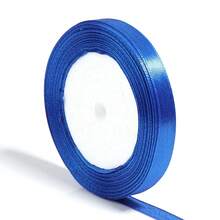 1 Roll 1cm Solid Color Satin Ribbon, Gift Bouquet Packaging Decoration Ribbon, Clothing Bag Hair Accessory Bow DIY Ribbon, Wedding Birthday Christmas Graduation Ceremony Multiple Party Decor Multi-Color Ribbon - 1 cm - View 17