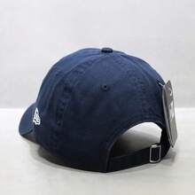 Topi Baseball NEW ERA MLB Bordir dengan Mahkota Lembut dan Pinggiran Melengkung 14205771 - Biru - View 4