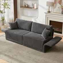 Sofas & Couches - 灰色 + 軟墊 + 軟墊 + 雙人座 - 查看 7