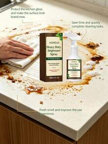 Kitchen Degreaser Cleaner, Kitchen Utensils Stove Range Hood Oil Stain & Dirt Remover, Multi-Purpose - Liquid - View 4
