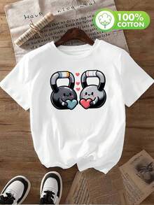 Women T-Shirts - 白色 - 查看 6