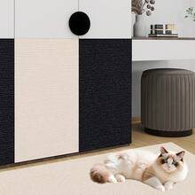 Cat Scratch Sofa Protector Fabric Furniture Scratch Pad, Trimmable Self-Adhesive Repair Patch, Sofa Scratch Board Wall Sticker - 30 X 30 cm - View 1