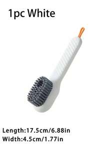 1pc Shoe Brush, Plastic Clothing Cleaning Brush, Household Cleaning Tool - Multicolor - View 20