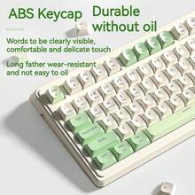 AULA S99 Wireless Mechanical Keyboard, 3 Modes (Bluetooth 5.0/USB-C/2.4GHz), Hot-Swappable Customizable Keycaps, RGB Backlight, Pre-Lubricated Linear Switches, Customizable Multimedia Knob, Compatible With PC, PS, Xbox, Tablet Gaming - View 12